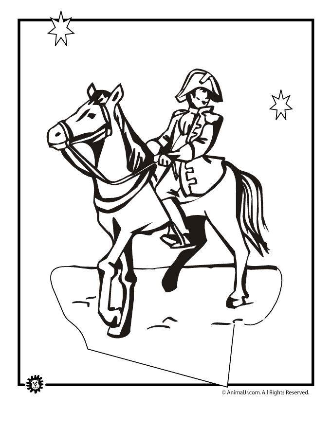 Revolutionary War Coloring Pages 8