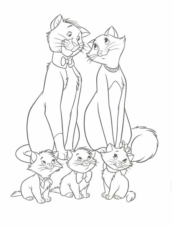 the aristocats coloring page The aristocats coloring pages to download ...