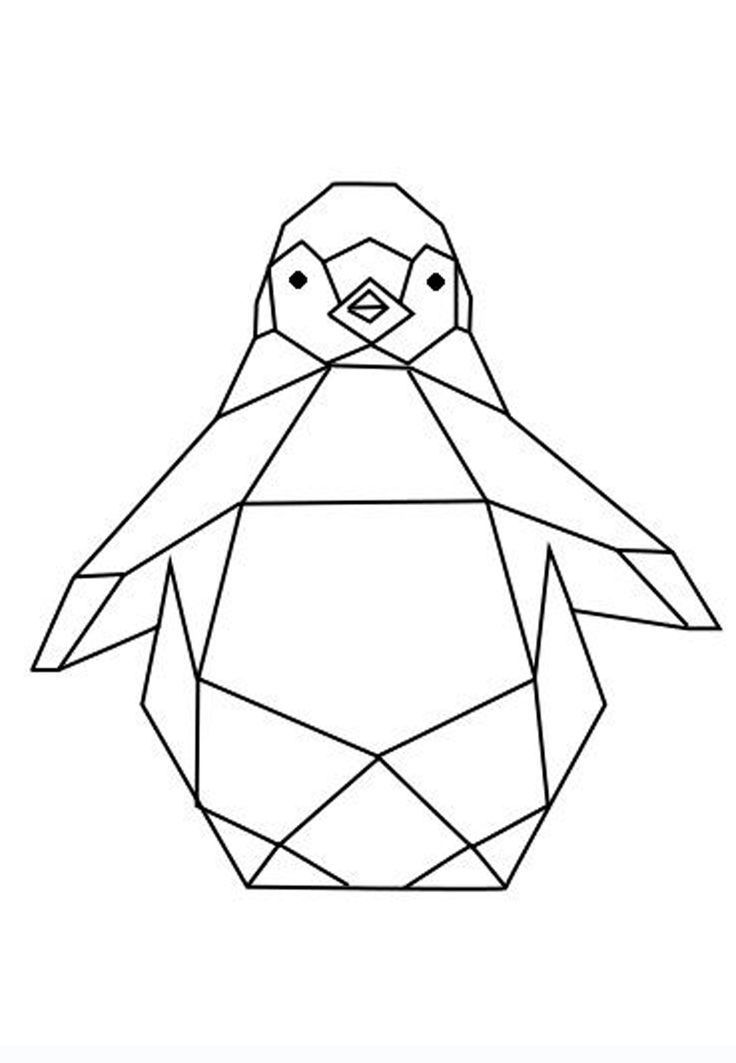 Origami Coloring Pages to download and print for free