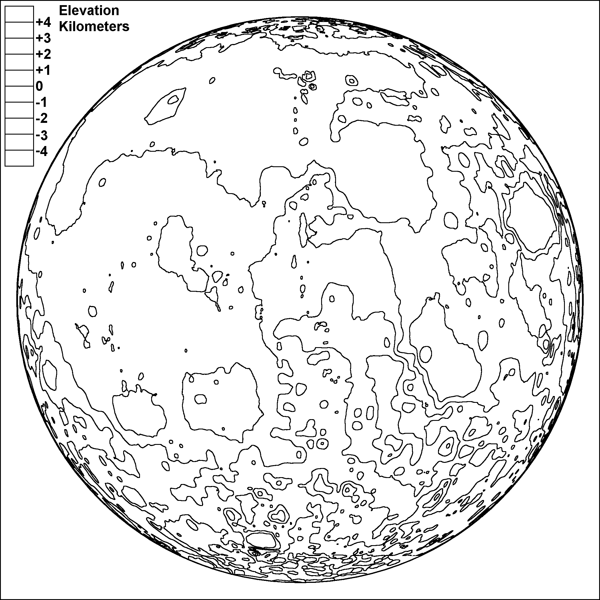 Moon Coloring Pages 6
