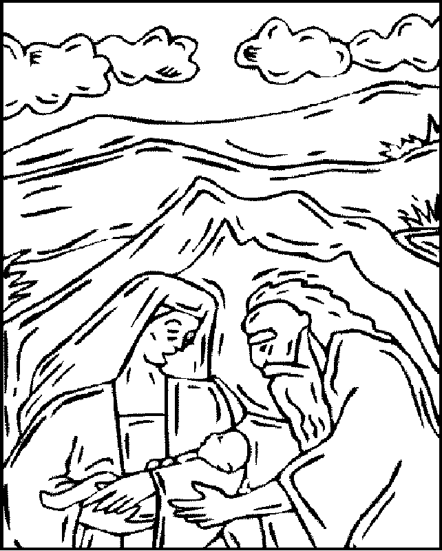 Baby isaac coloring pages download and print for free