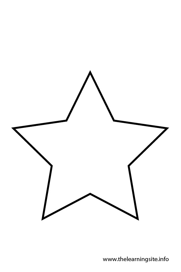 Coloring Pages Of Stars Shape 9