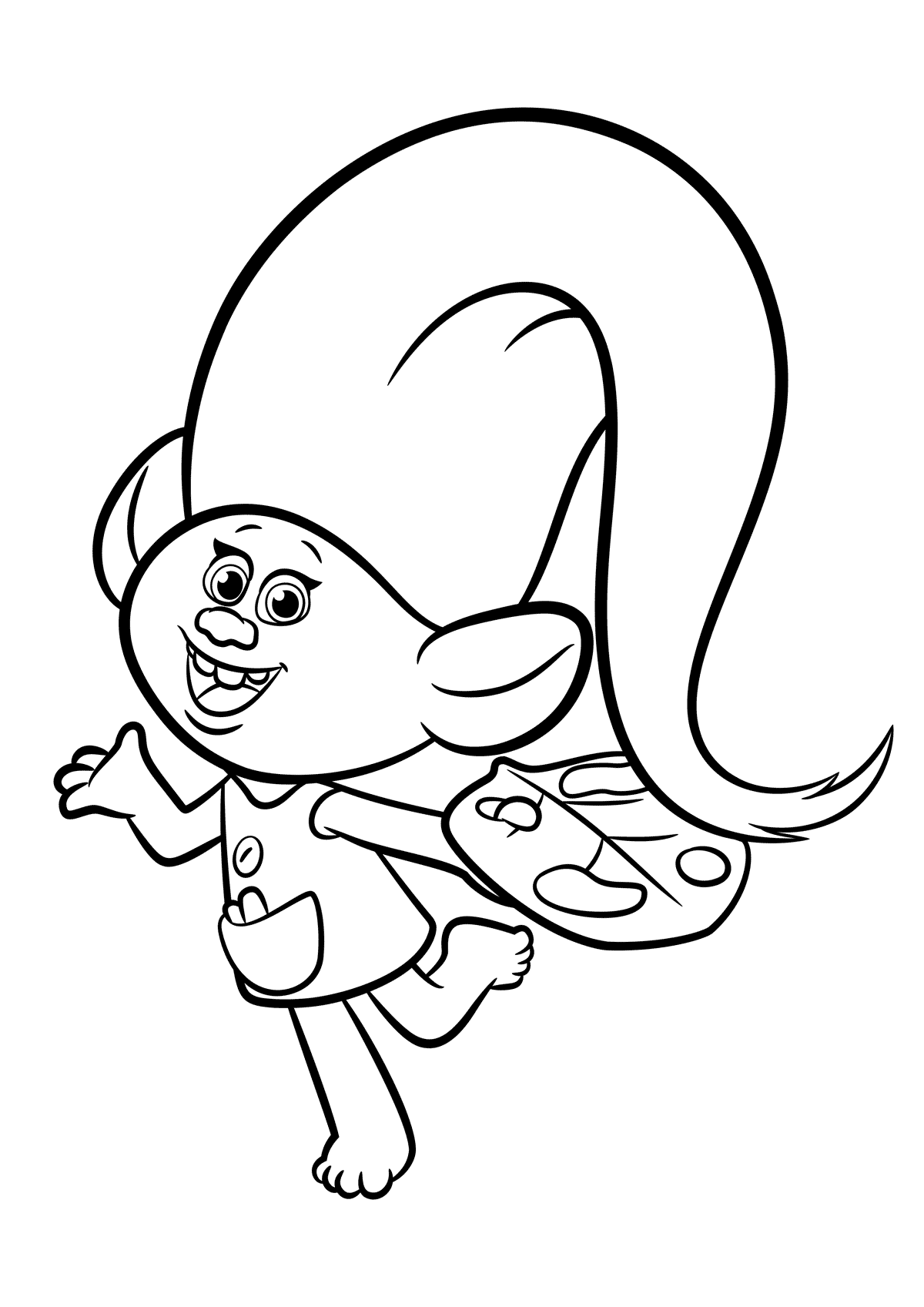 Trolls Coloring Pages To Download And Print For Free