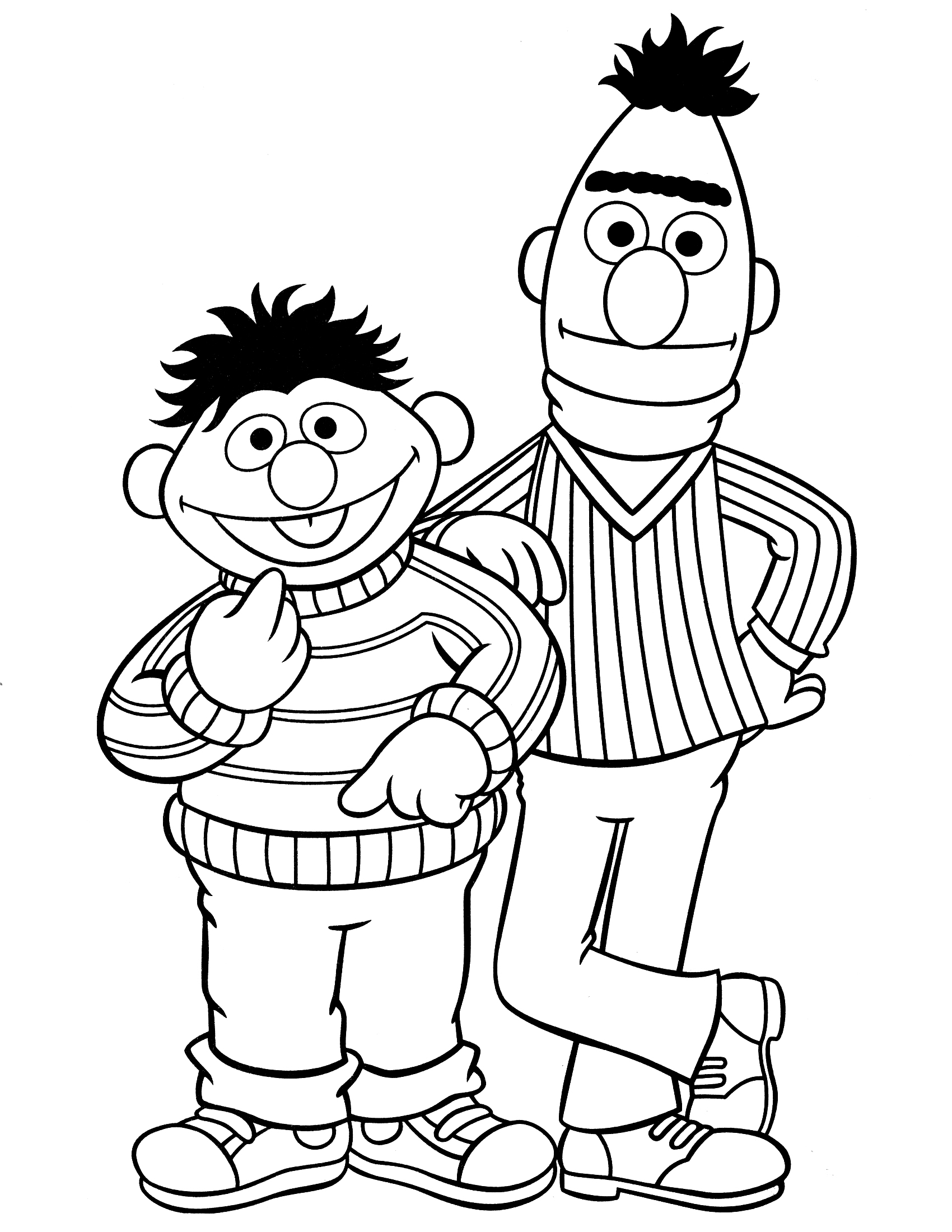 Free Sesame Street Printable Coloring Pages