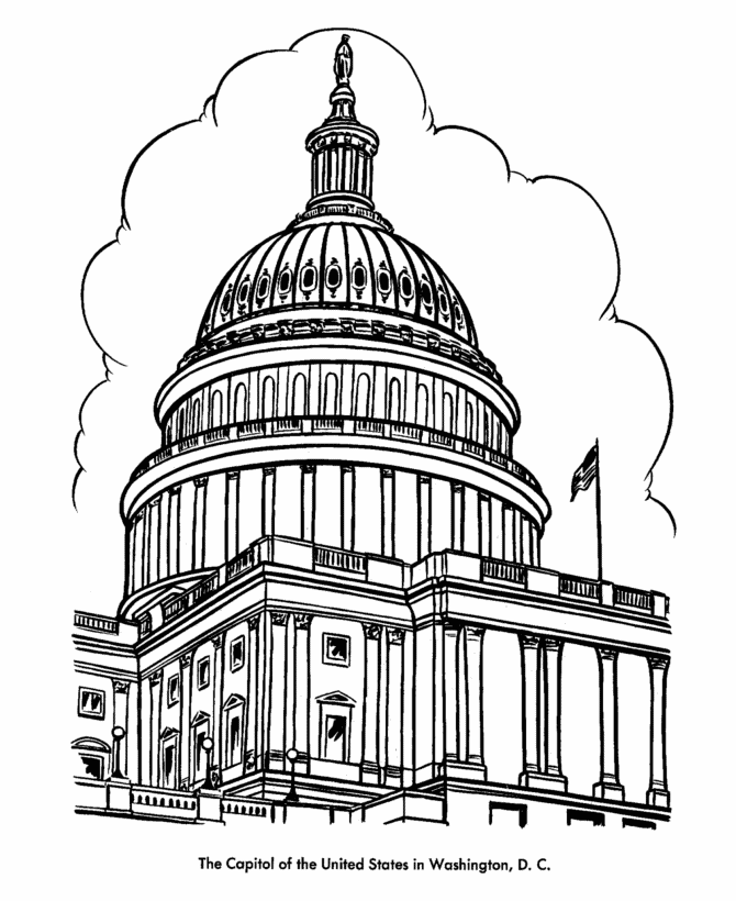 World Landmarks Coloring Pages - vrogue.co