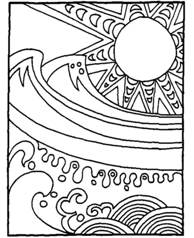 Summertime Coloring Pages 3