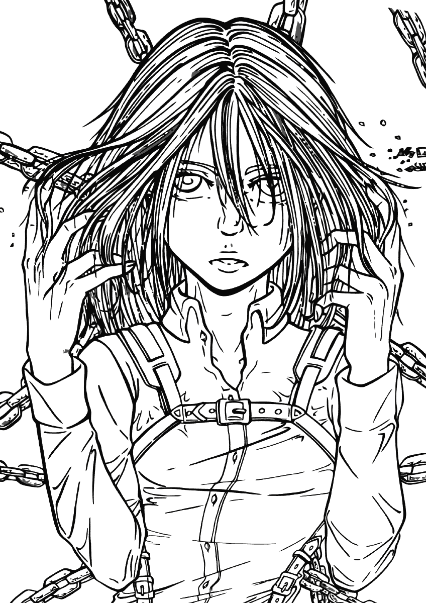 attack on titan coloring pages