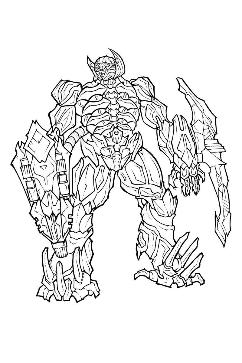 Autobot coloring pages for boys to print for free