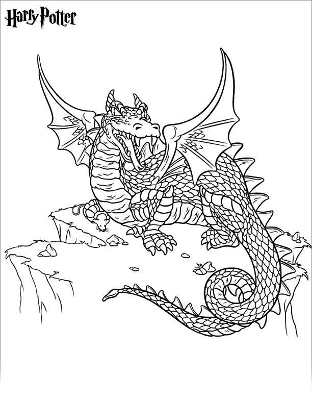 Harry Potter Coloring Pages to download and print for free