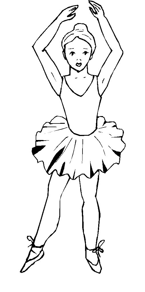 Ballerina Cartoon Girl Coloring Page Wecoloringpage O - vrogue.co