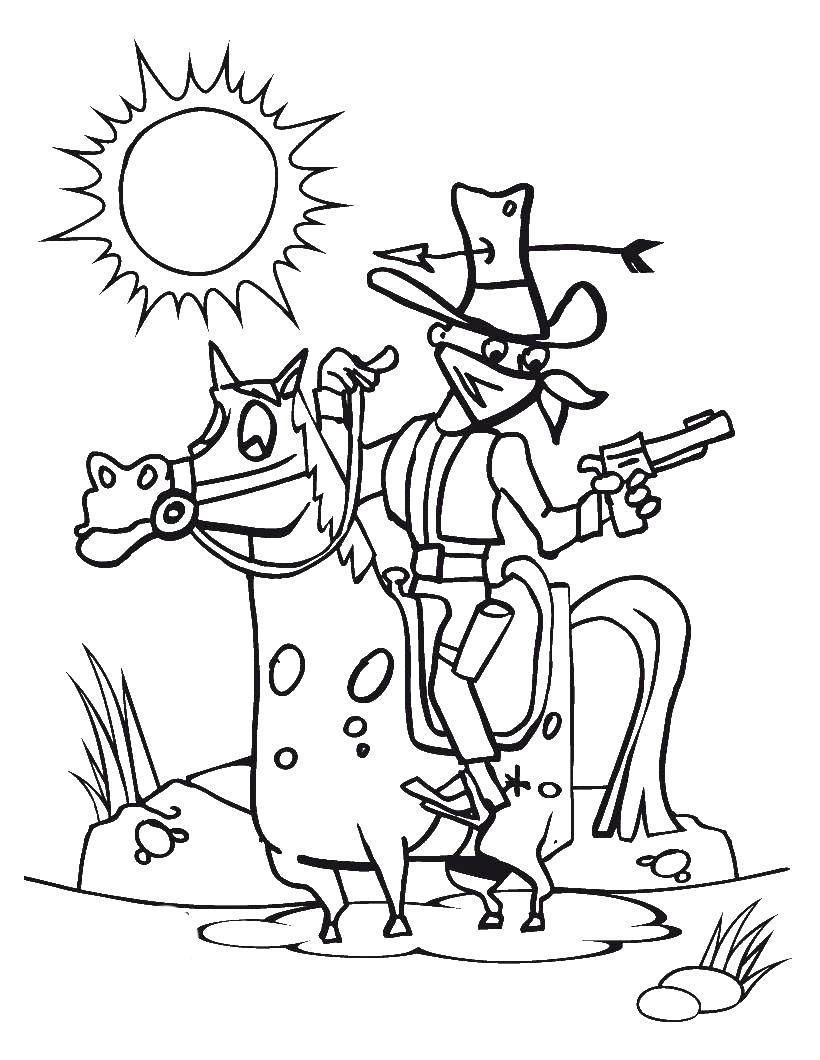 Bandit coloring pages to download and print for free