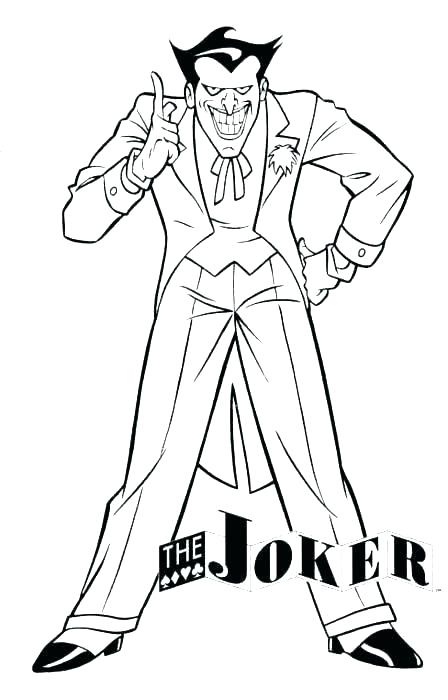 520 Cute Joker Coloring Pages  Latest