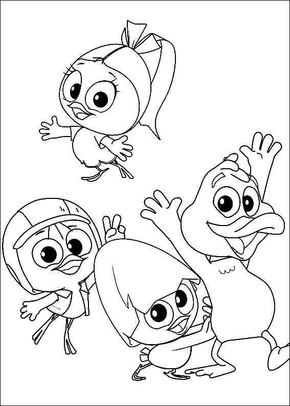 Calimero coloring pages to download and print for free