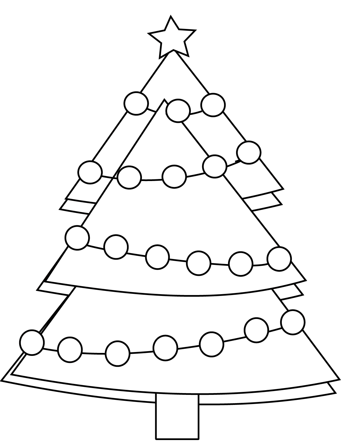 Garland coloring pages to download and print for free