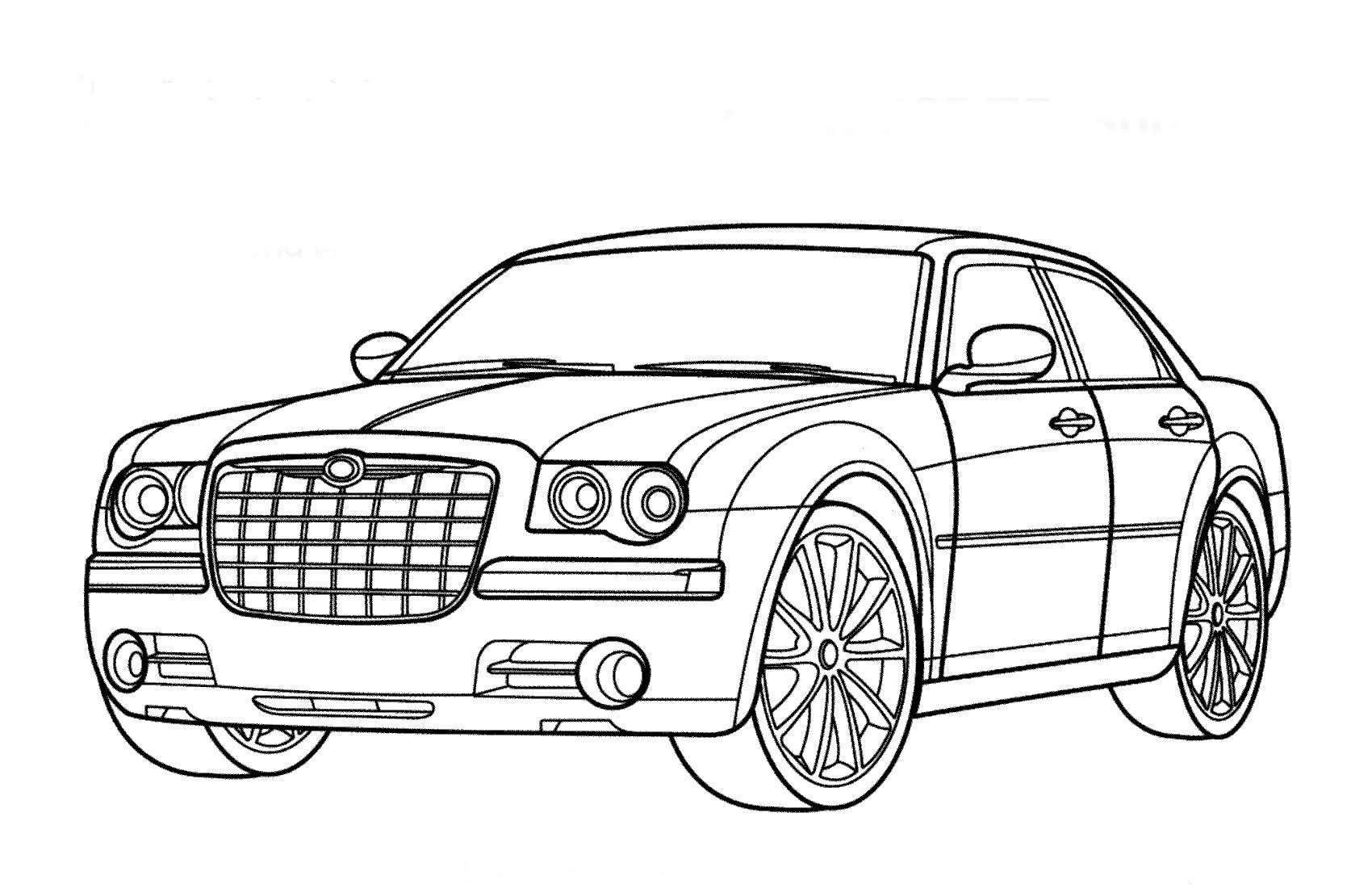 Bentley Coloring Pages to download and print for free