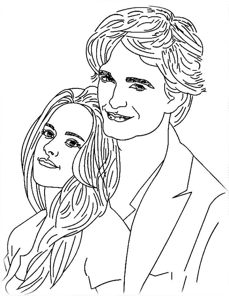 Twilight Printable Coloring Pages