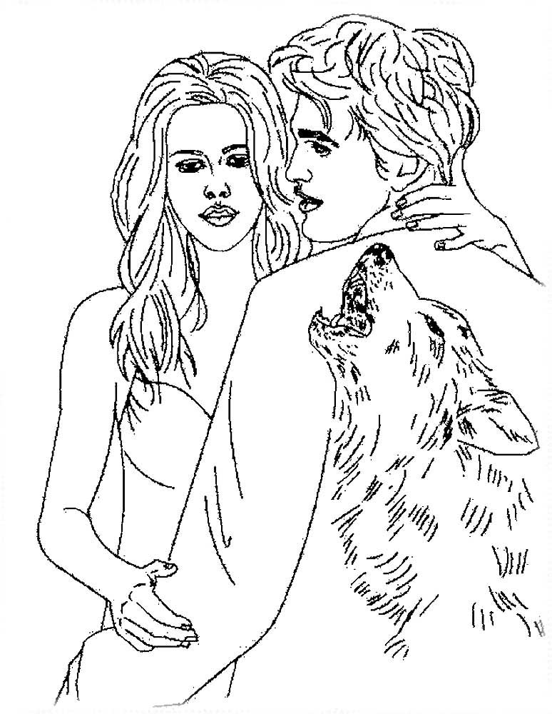 Twilight Coloring Pages to download and print for free