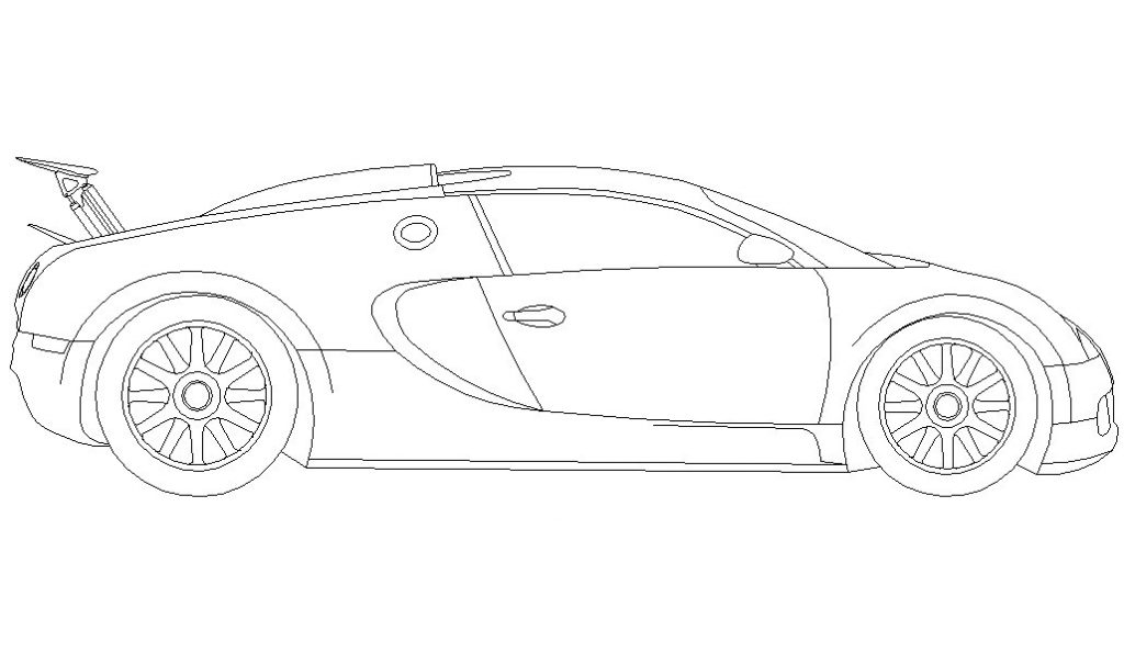 Bugatti Coloring Pages to download and print for free