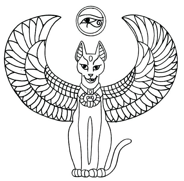 Ancient Egypt Coloring Pages to download and print for free