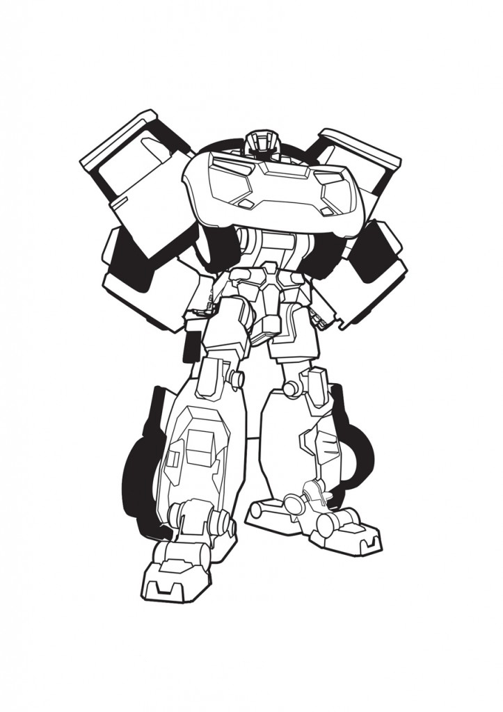 Tobot coloring pages to download and print for free