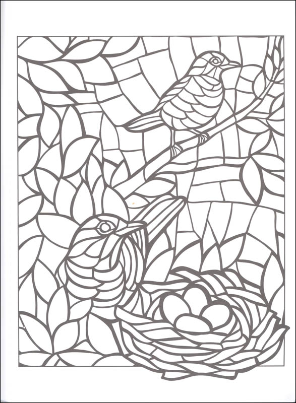 Mosaic Coloring Pages to download and print for free