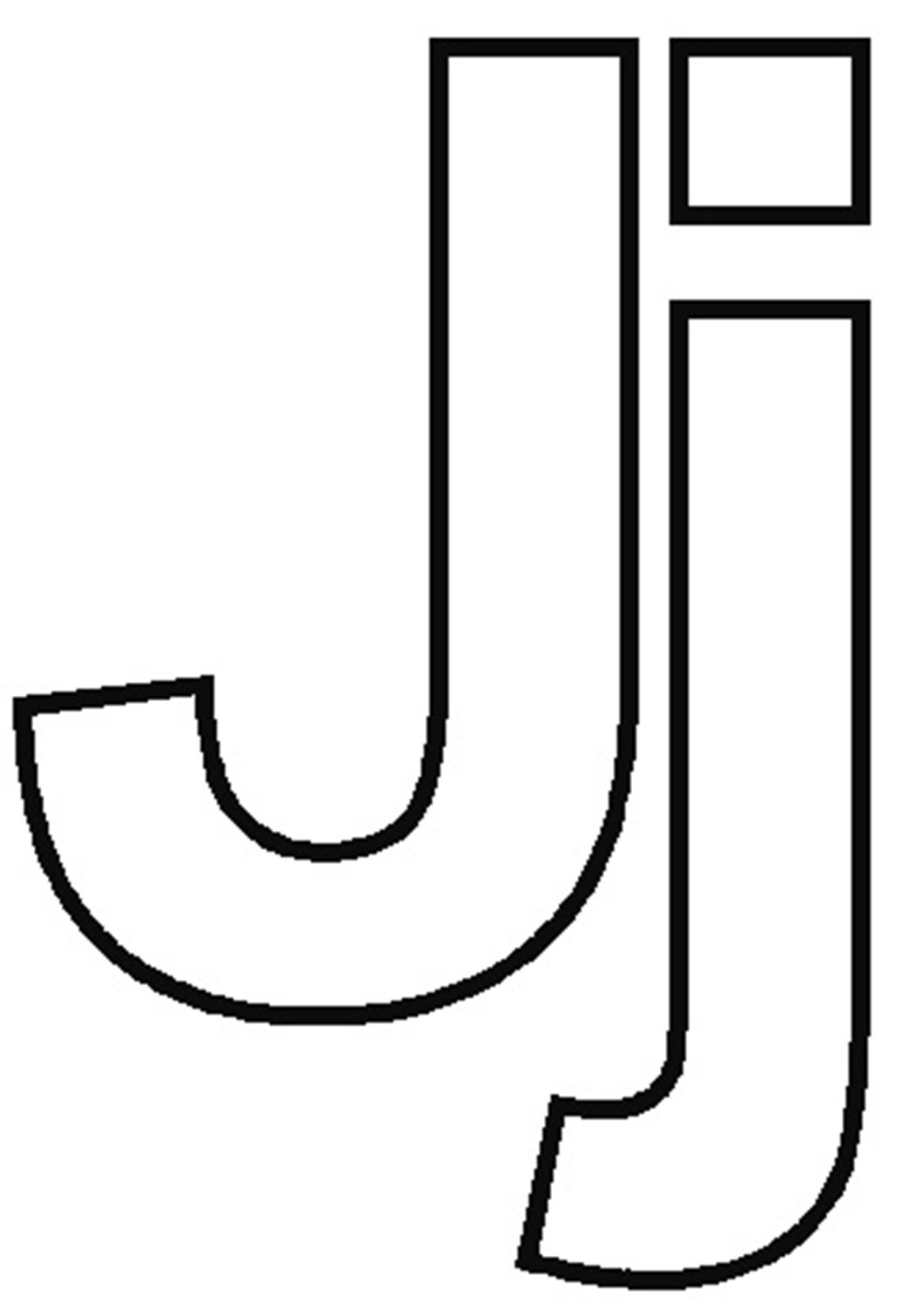 Letter J coloring pages to download and print for free