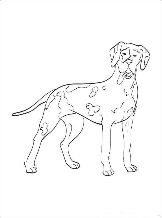 Mastiff Coloring Pages to download and print for free