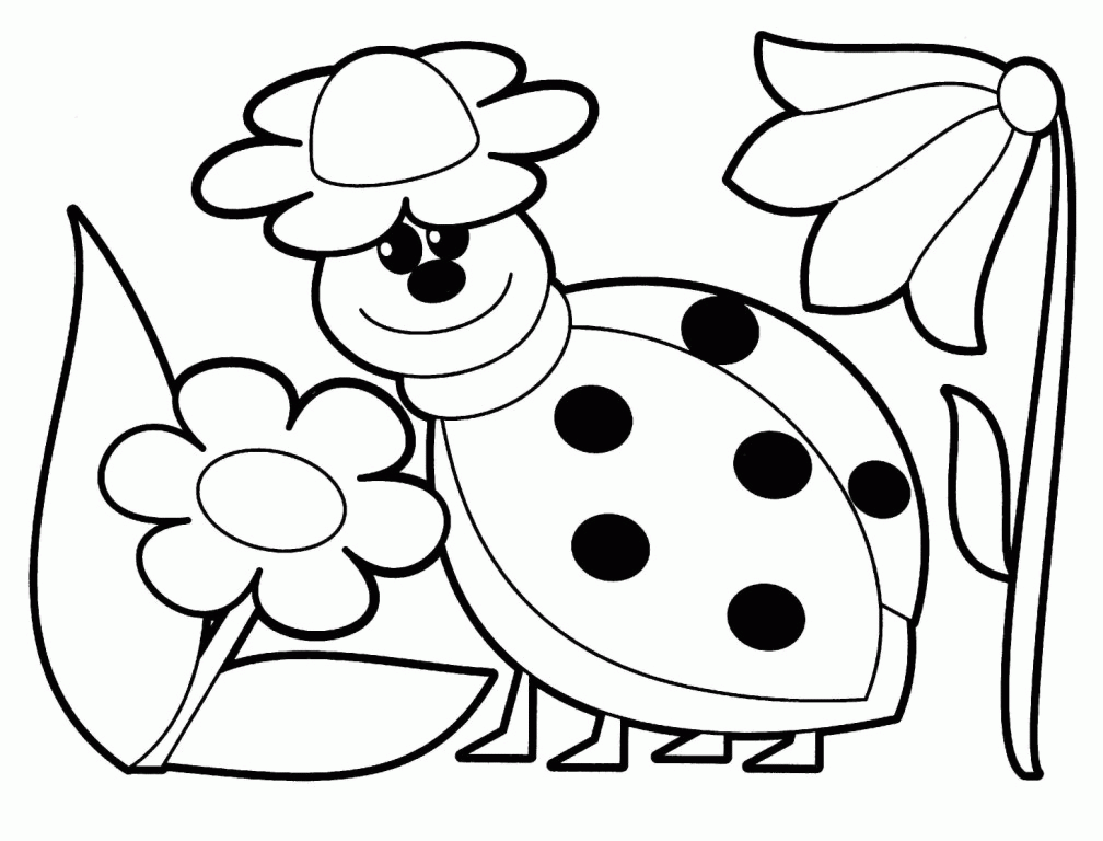 Download Small insect Coloring Pages to download and print for free
