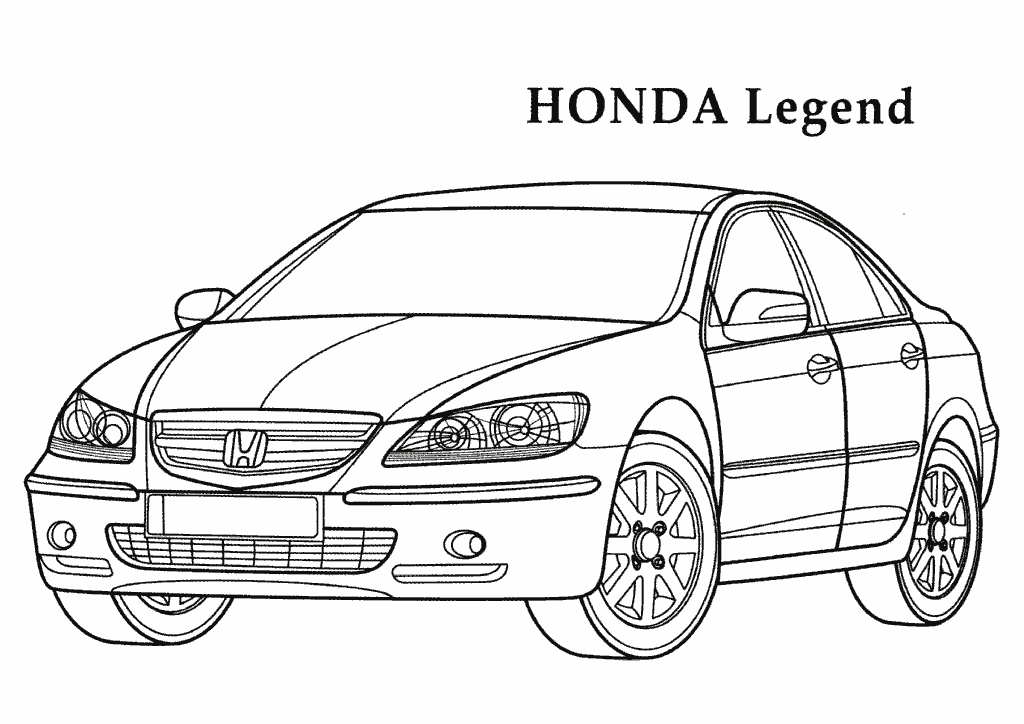 Honda Odyssey Coloring Pages Coloring Pages