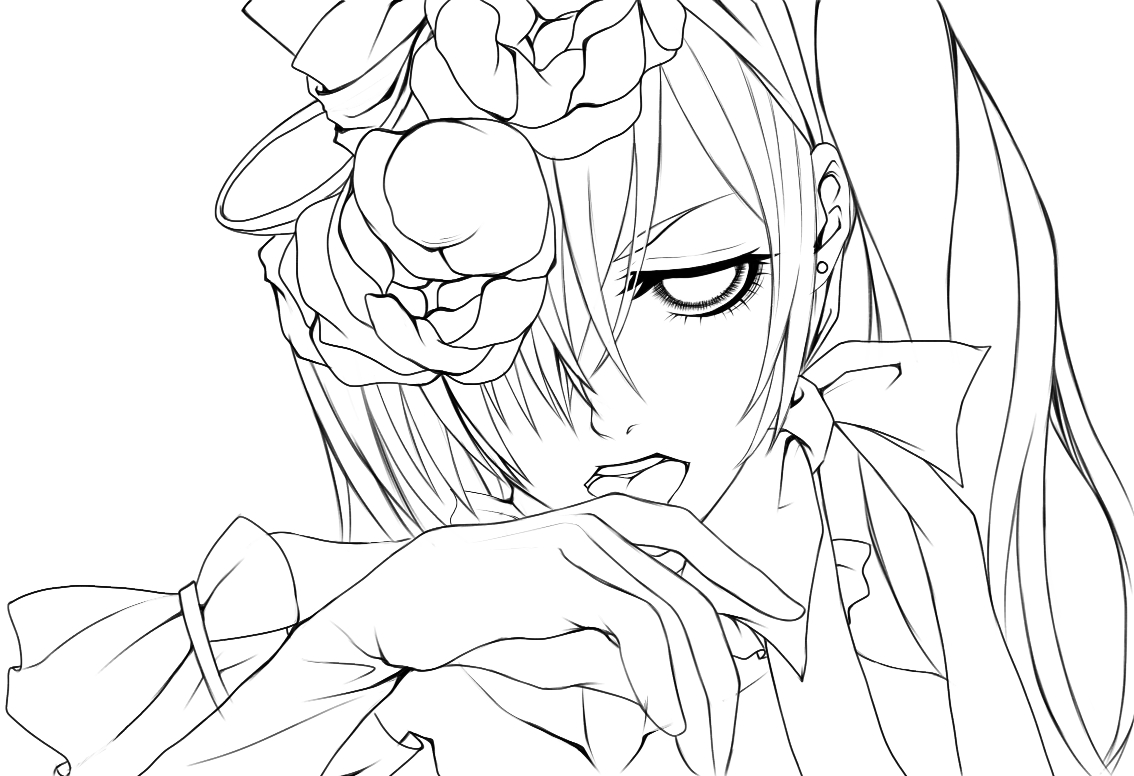 Black Butler Coloring Pages to download and print for free