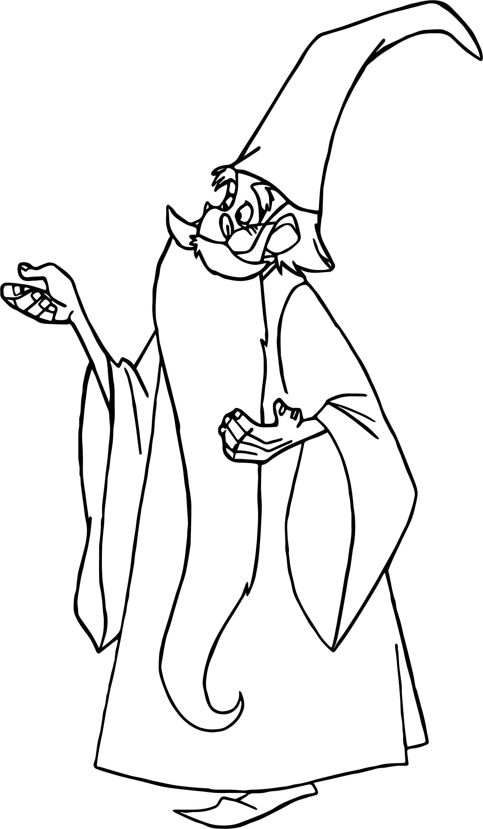 Wizard Coloring Pages to download and print for free