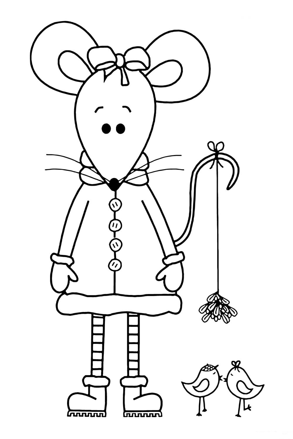 New year 2020 Coloring Pages to download and print for free