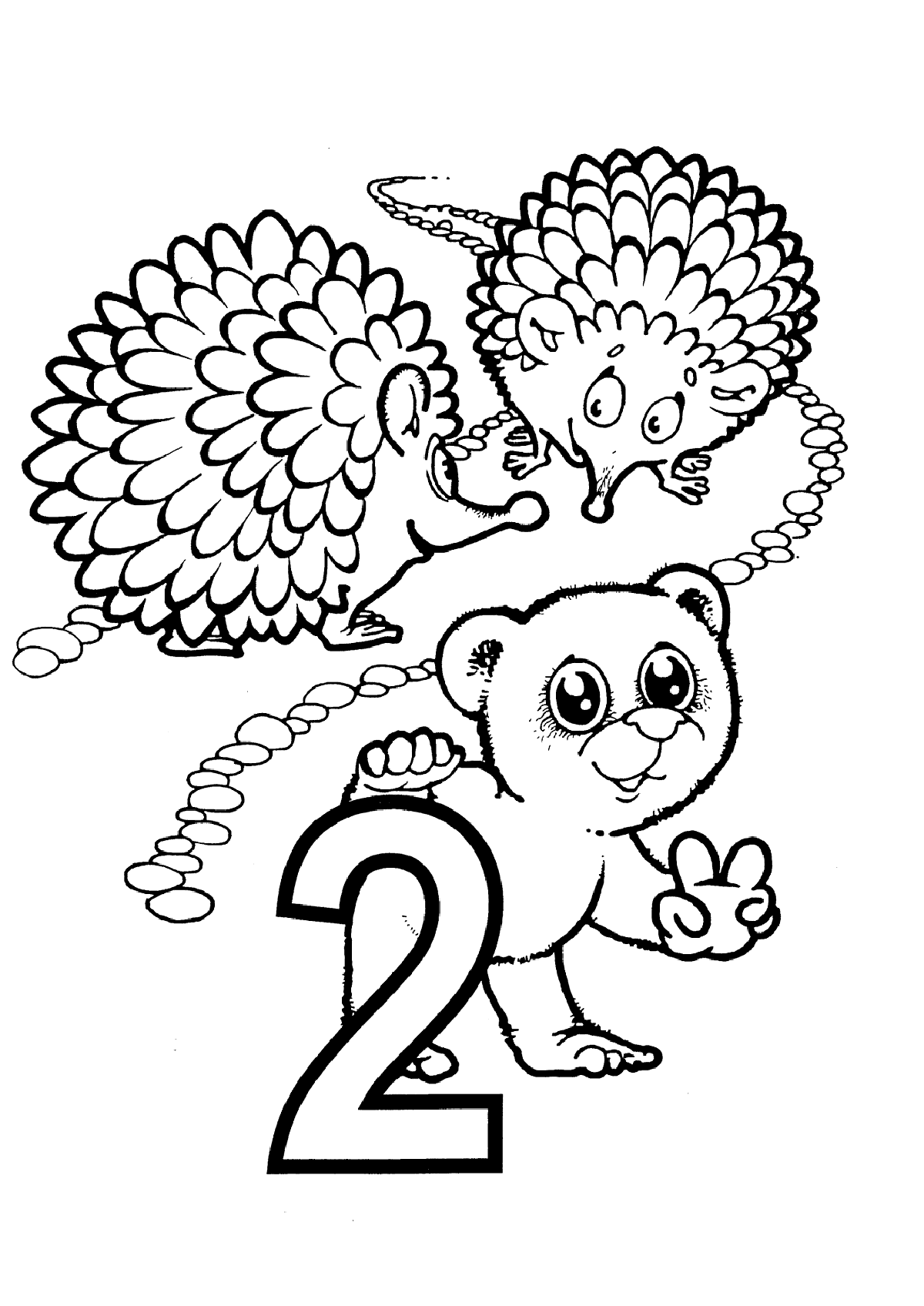 Free Printable Numbers Coloring Pages