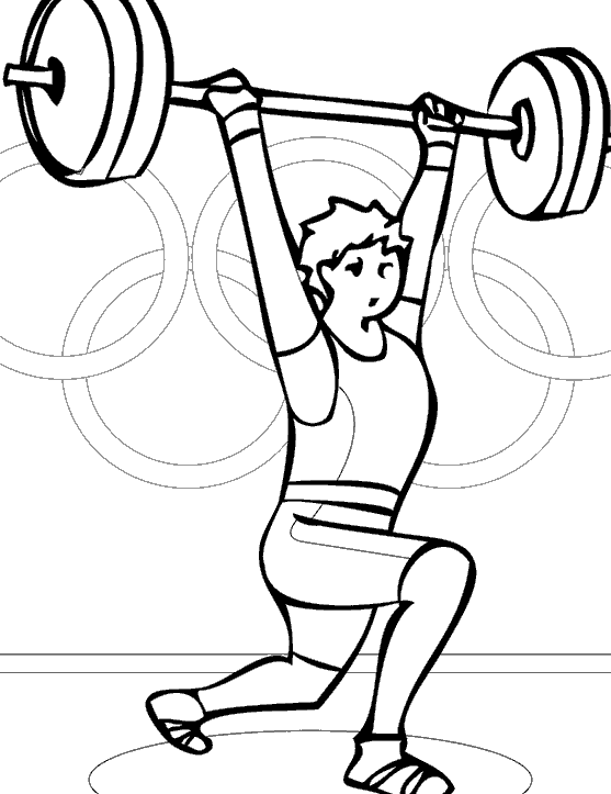 Olympic games (olympics) coloring pages to download and print for free