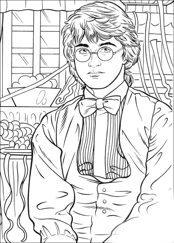 potter harry coloring