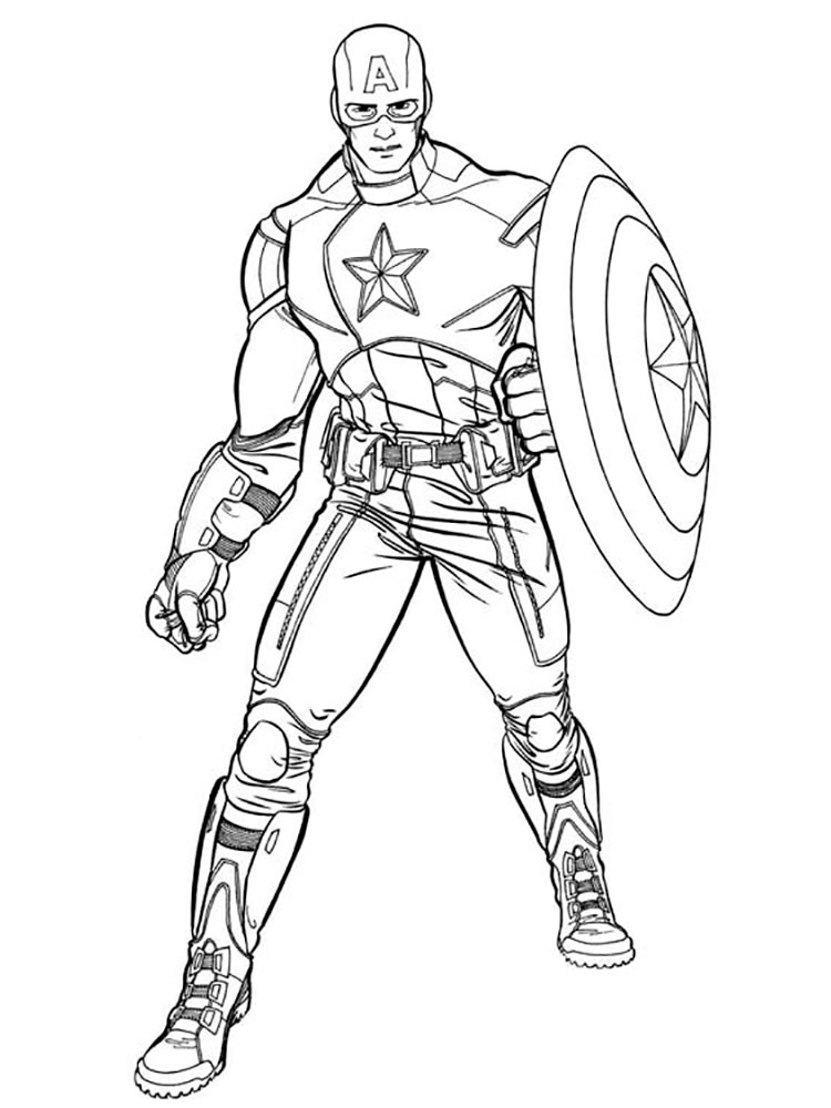 39+ free printable coloring pages owls Captain america coloring pages to download and print for free