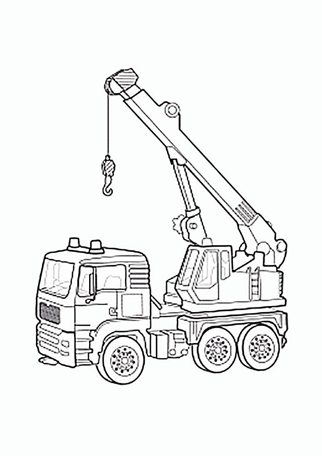 Crane coloring pages to download and print for free