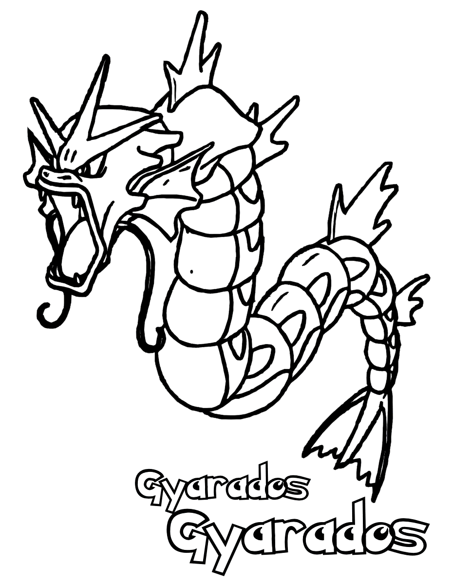Print Coloring Pages Pokemon 8
