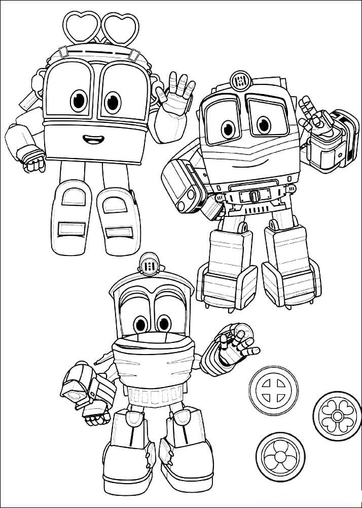 robot coloring pages to download and print for free