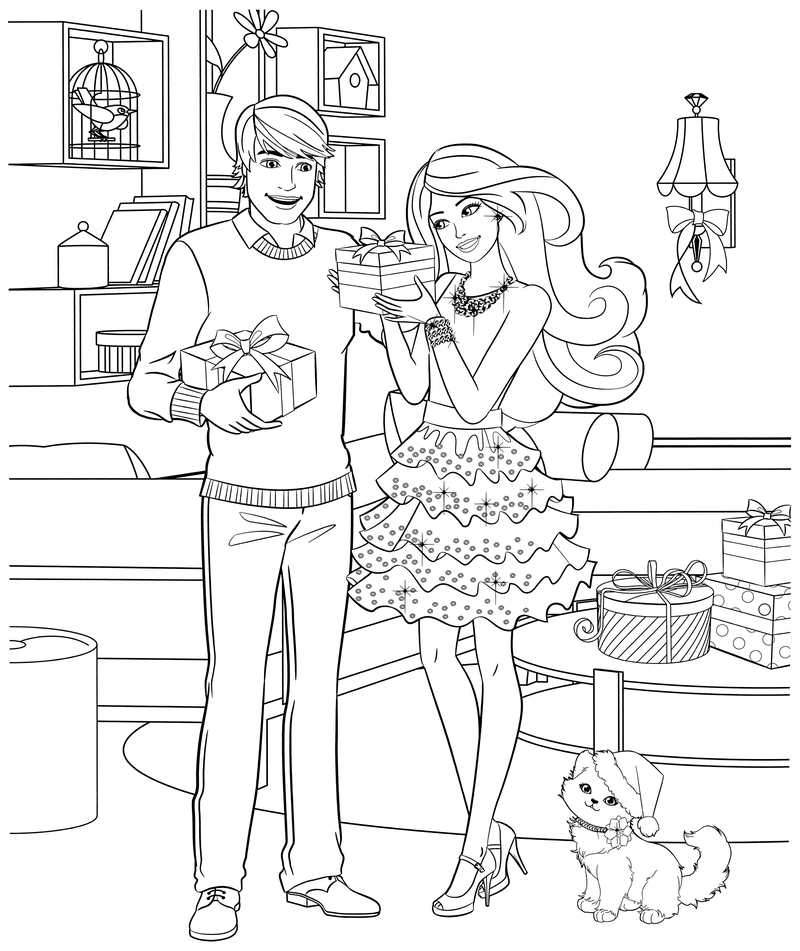 Ken Coloring Pages to download and print for free
