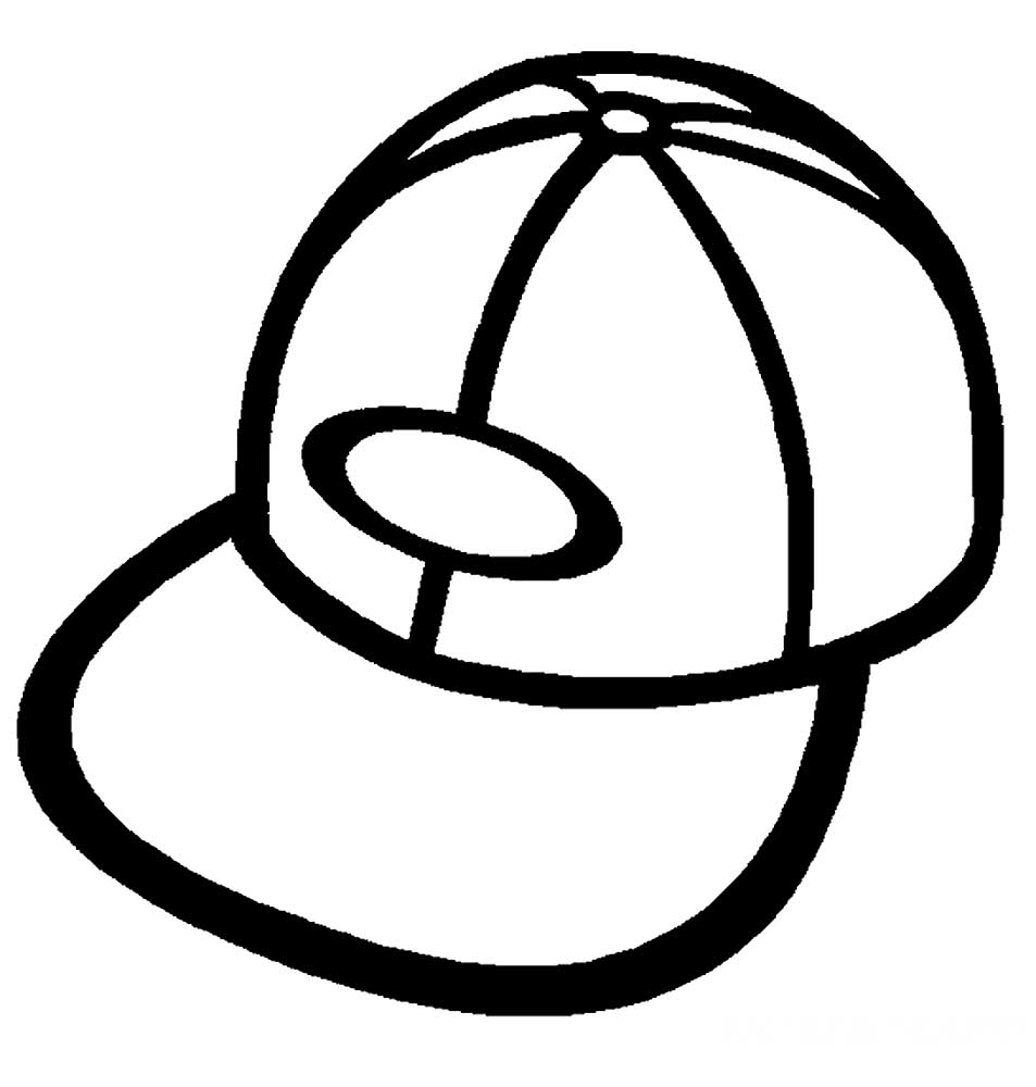 Cap Coloring Pages to download and print for free