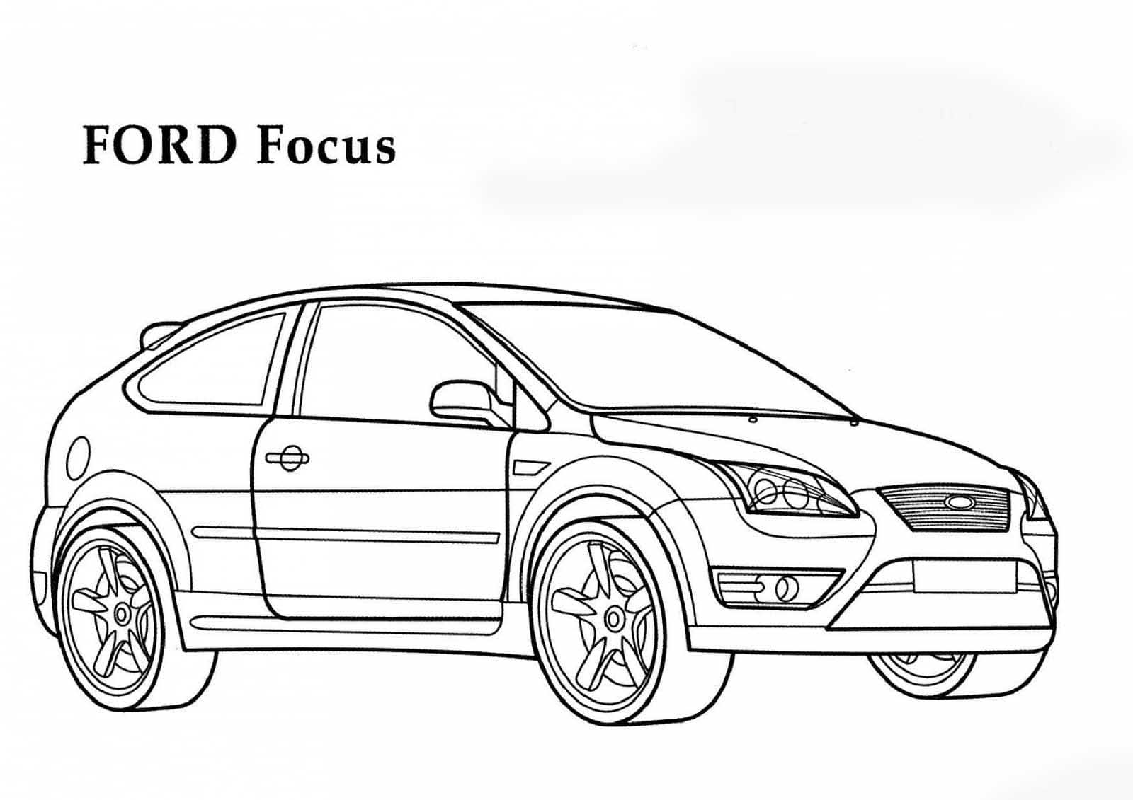 Ford Coloring Pages to download and print for free