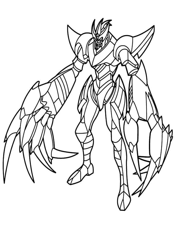 Bakugan coloring pages to download and print for free