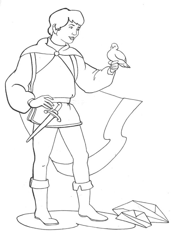 Le Petit Prince coloring pages to download and print for free