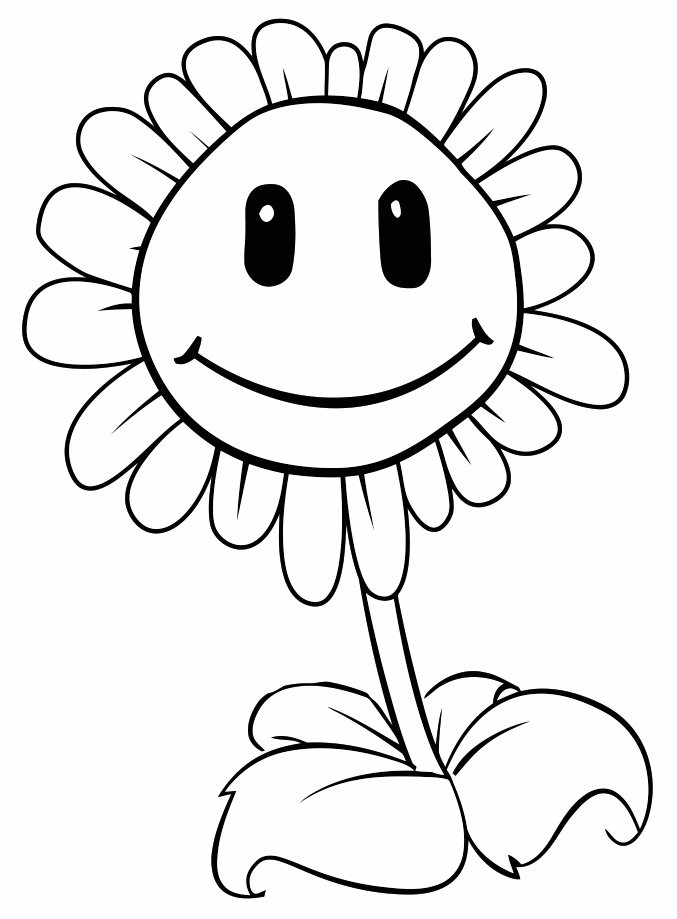 plants vs zombies coloring pages to download and print for free