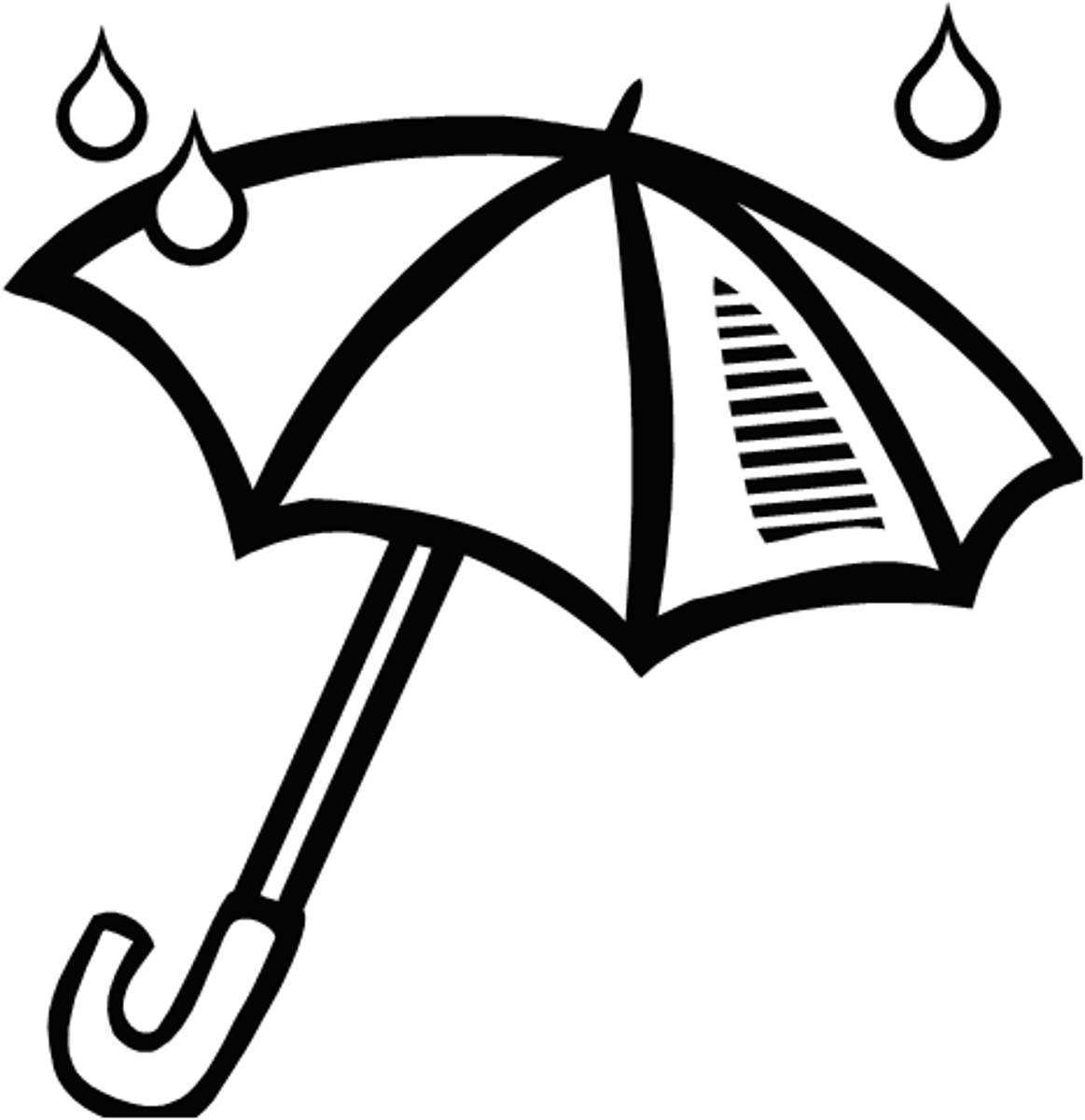 Umbrella Coloring Pages To Print Coloring Pages