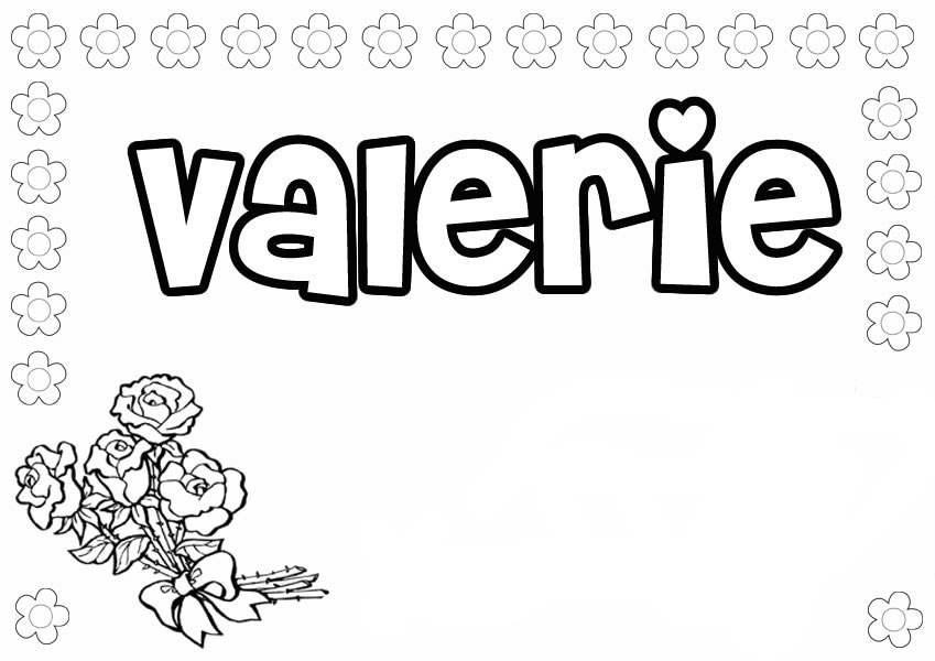 Girls Names coloring pages to download and print for free
