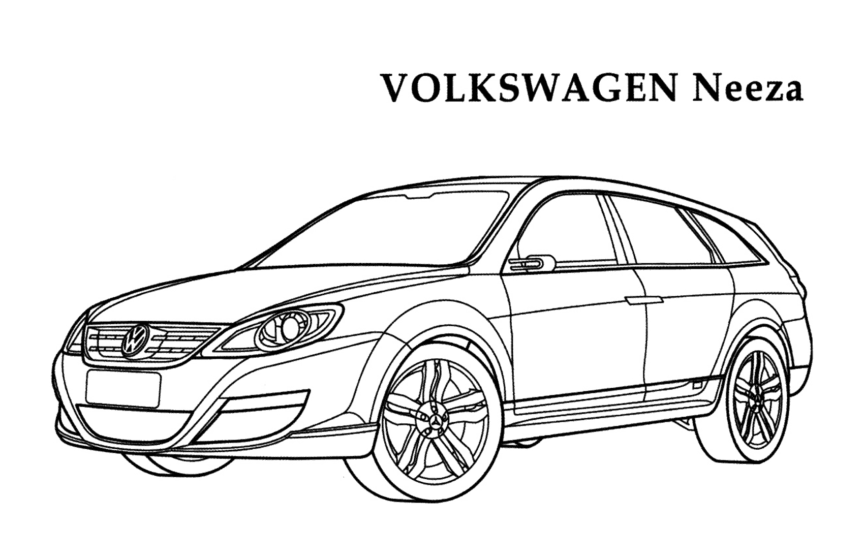 23+ Volkswagen Coloring Pages - Farrahmahfud