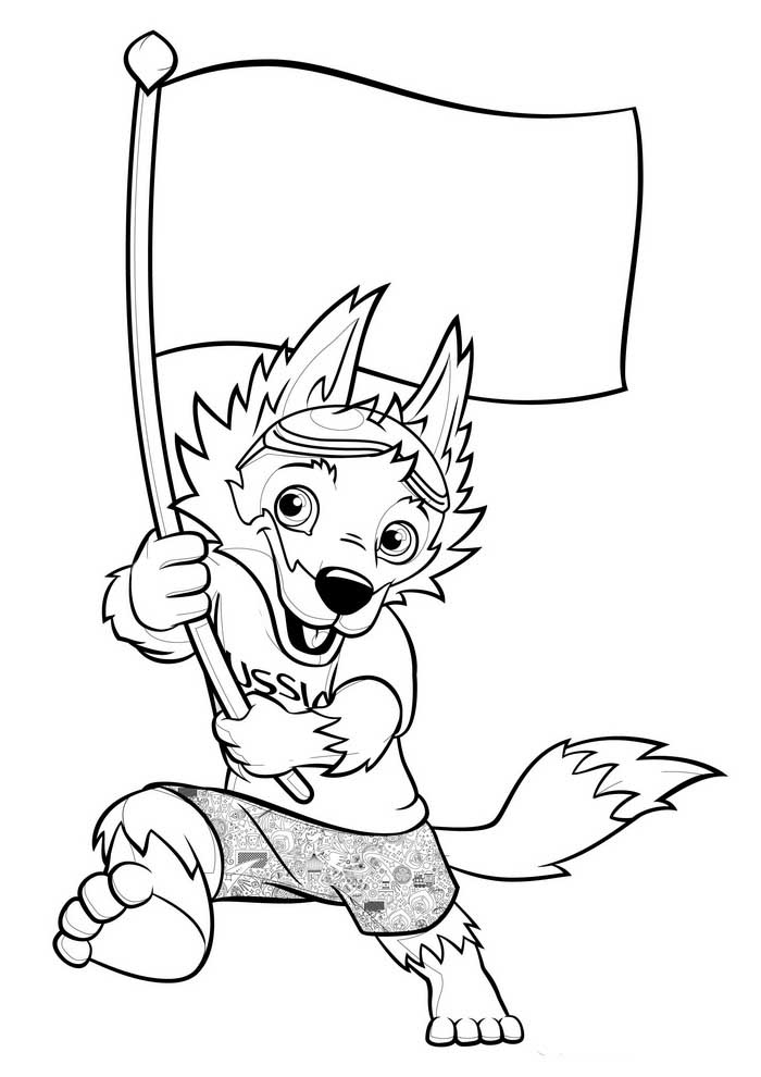 Download Zabivaka coloring pages to download and print for free